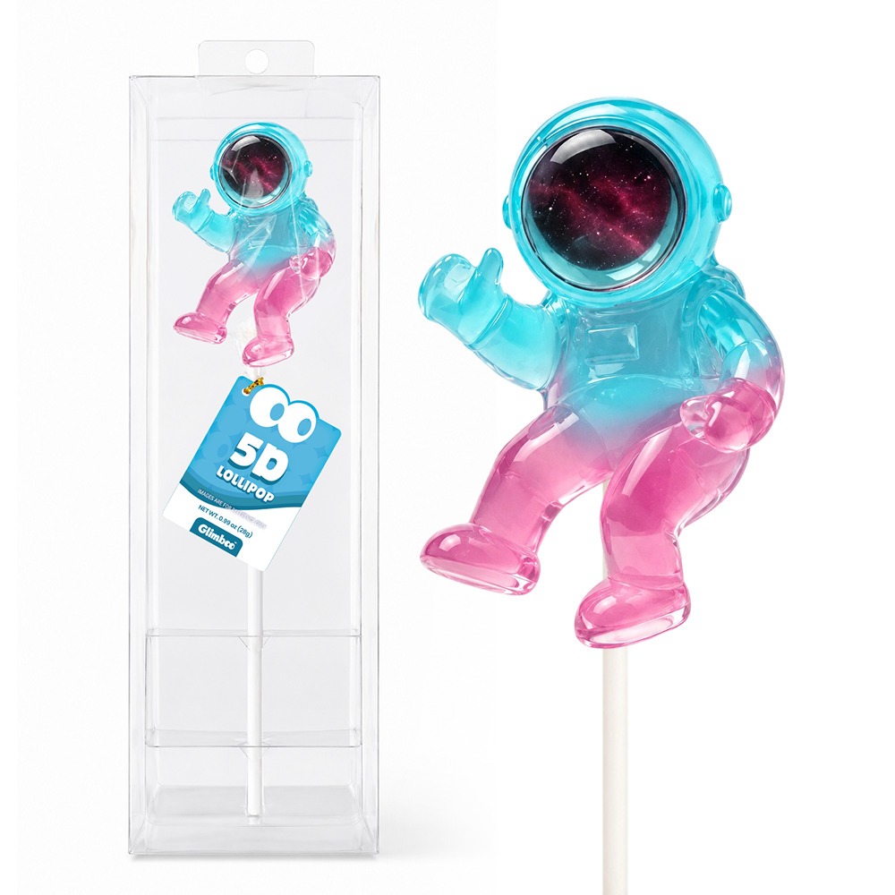 Astronaut 5D Art Lollipop - Outer Space Series - 0.99 oz