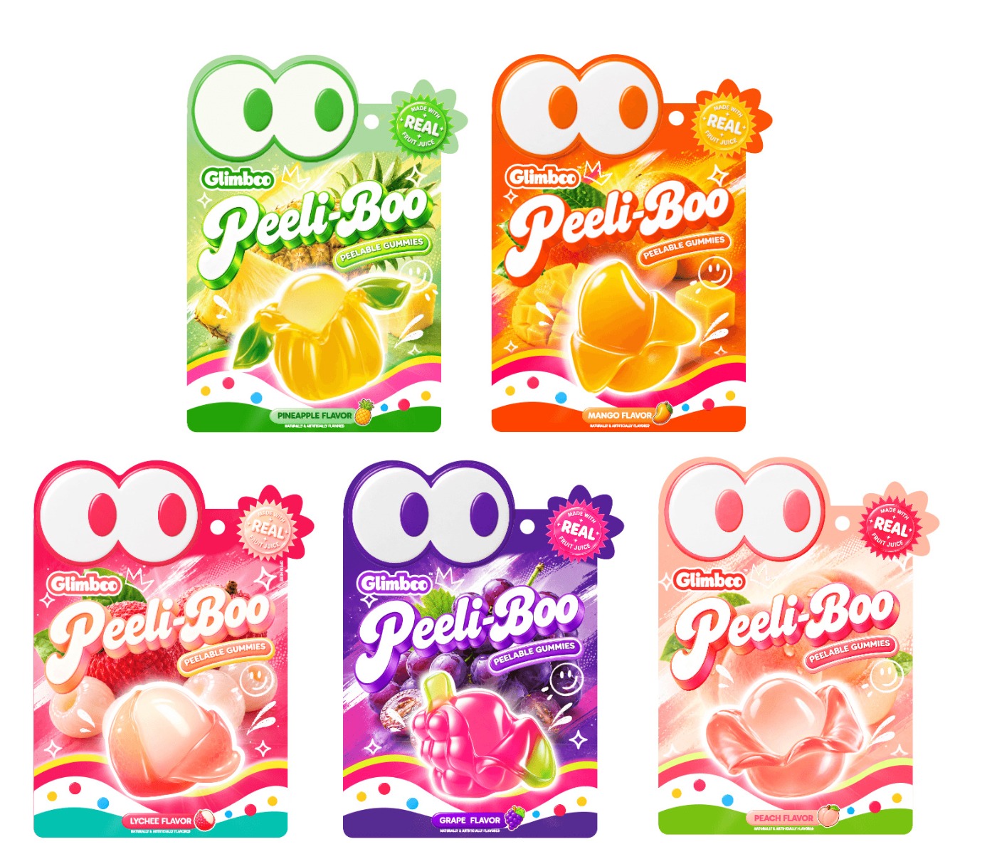 Peeli-Boo Peelable Gummy Candy